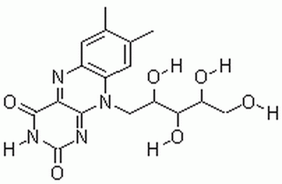 中文名称: 核黄素(vb2)  中文别名: 维生素b2  英文名称: riboflavin